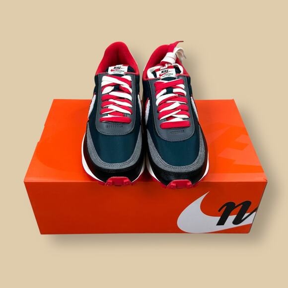 Vintage Y2K Nike LD Waffle Sacai Mens 10 Undercover Midnight Red DJ4877-300 NWT - Picture 4 of 12